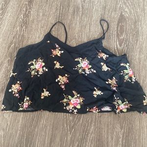 Floral crop top